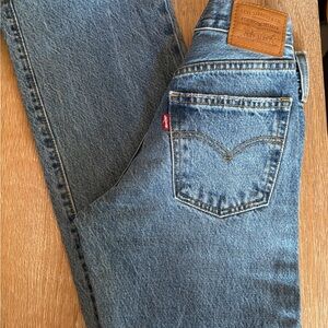 Levi's Straight Leg Denim Jeans